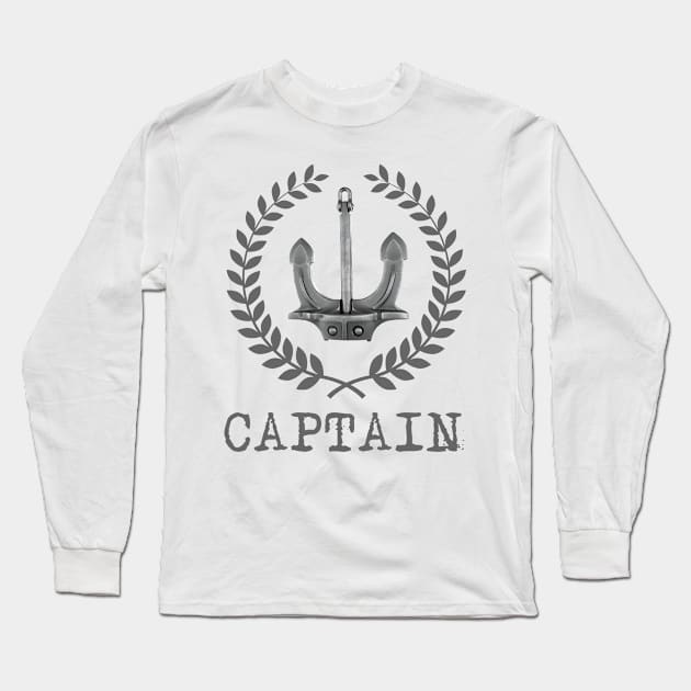 Captain Long Sleeve T-Shirt by funfun